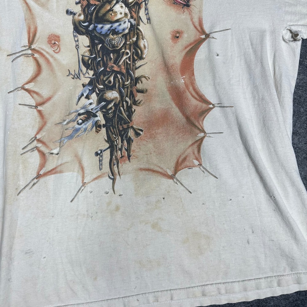 Rare 1994 MEGADETH‎ YOUTHANASIA NORTH AMERICAN TOUR T-SHIRT - Picture 15 of 16
